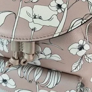 M2Malletier | Bags | M2malletier Flower Print Mini Leather 